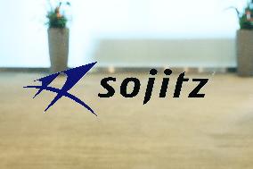 Sojitz signboard and logo